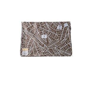 4 Rose Tree 100% Cotton 13”x18” West Palm Brown Placemats